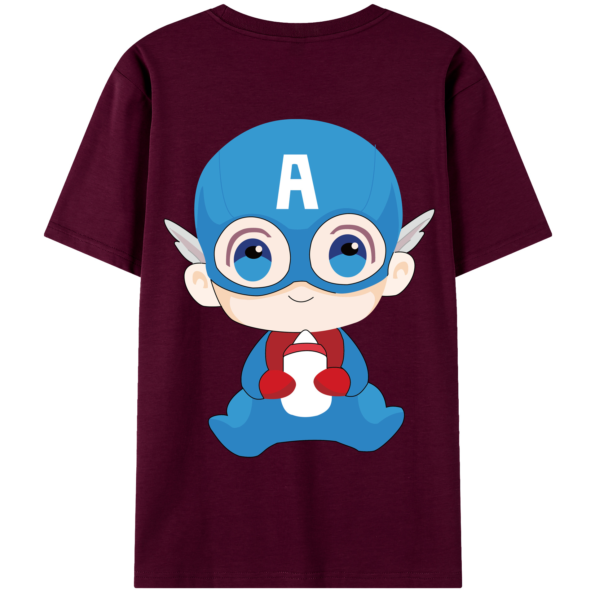 （画像用） アベンジャーズ The Avengers レディース半袖Tシャツ(バックプリント)